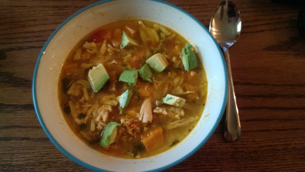 Natural Mexican Chicken Soup